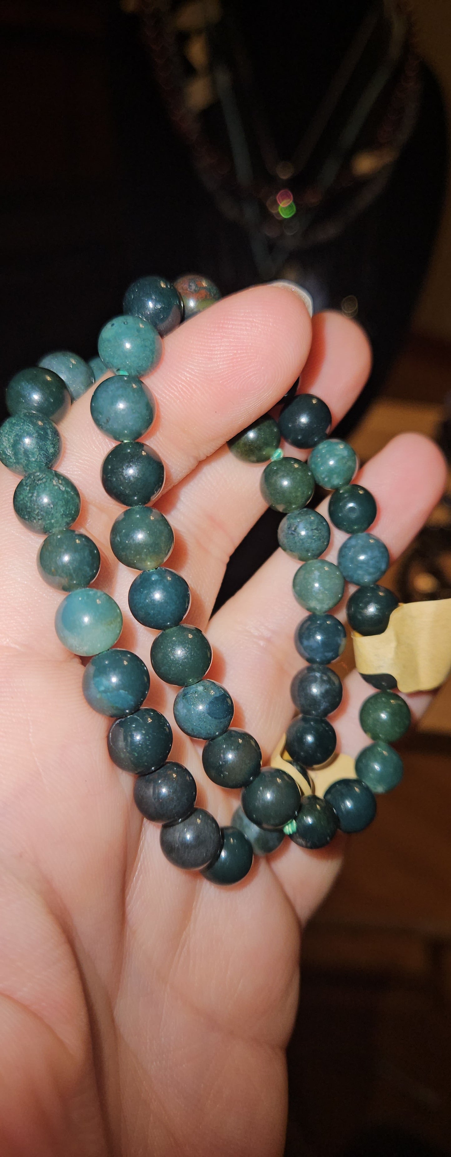 Moss Agate Bracelet