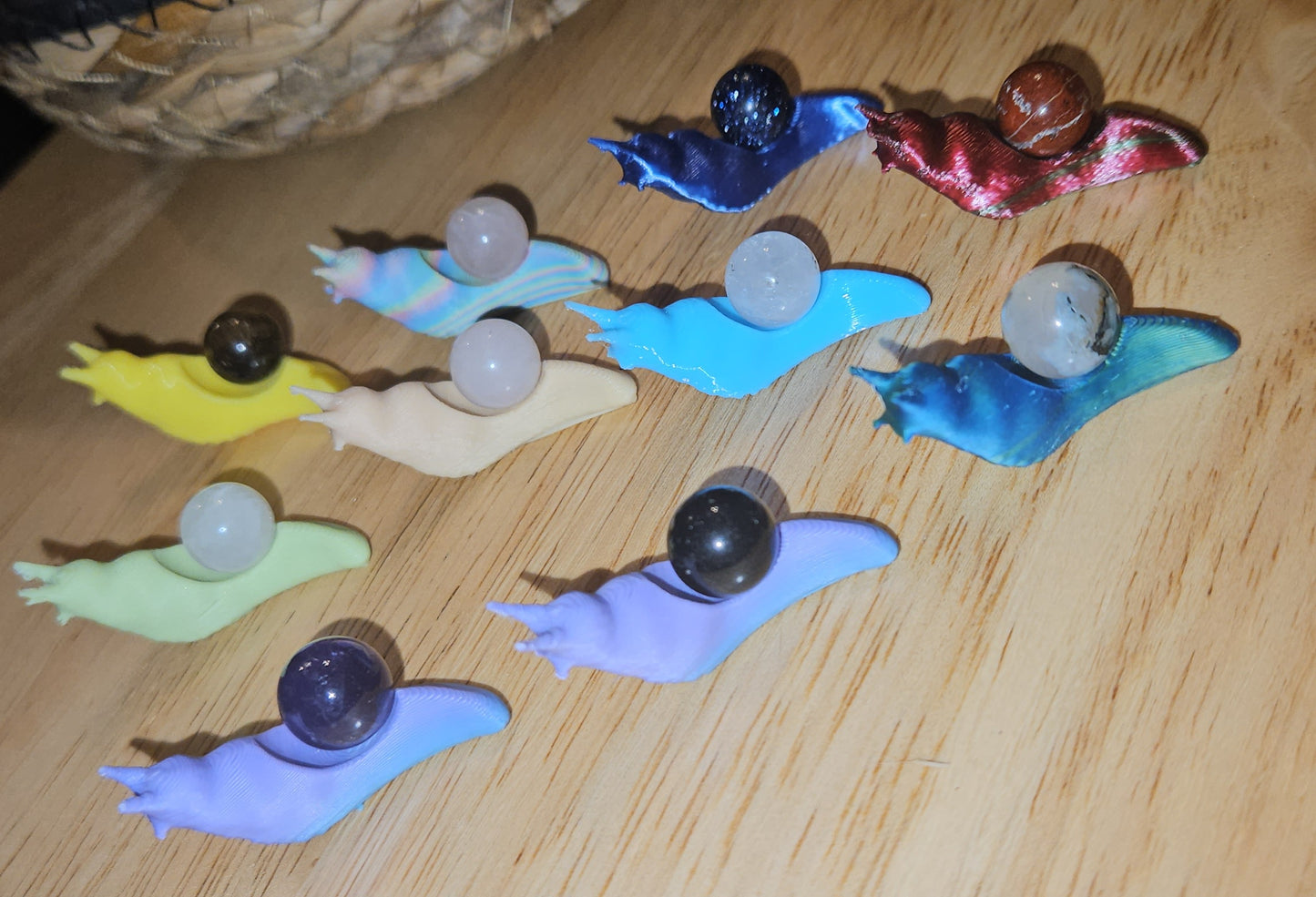 Snail Holder & Sphere (3D Printed )
