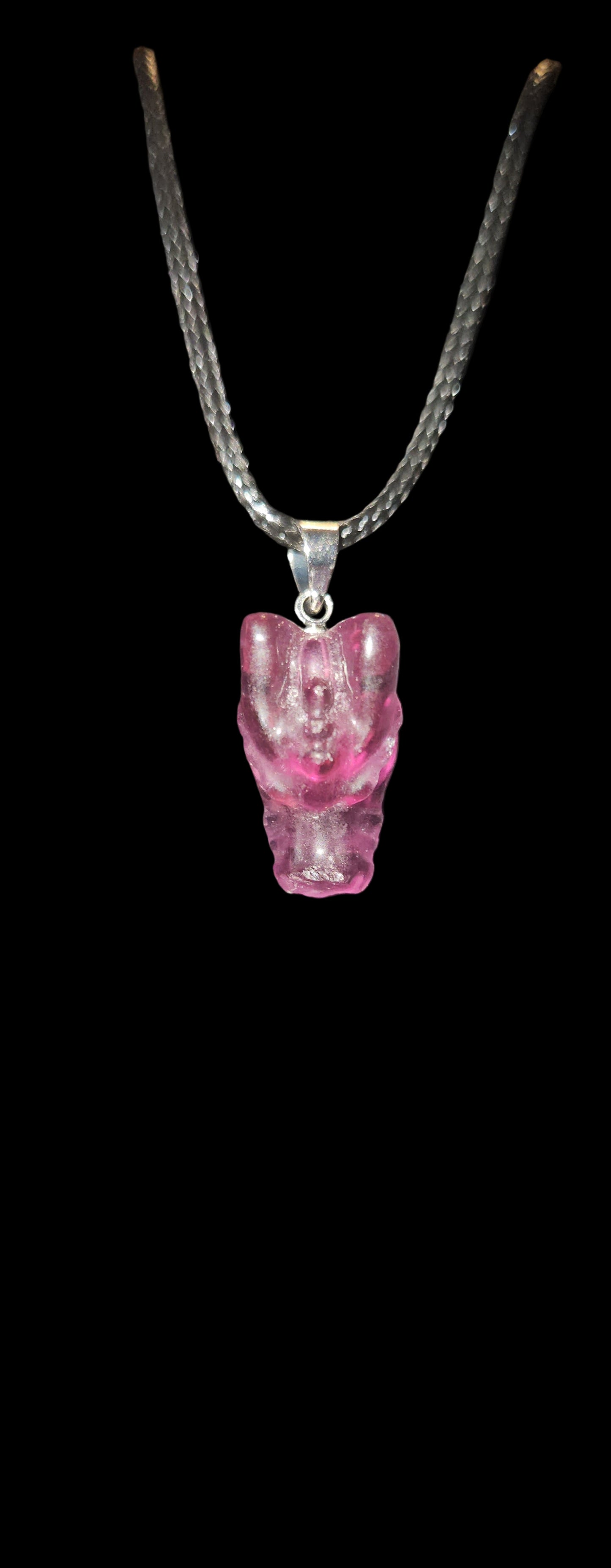 Fluorite Dragon Necklace