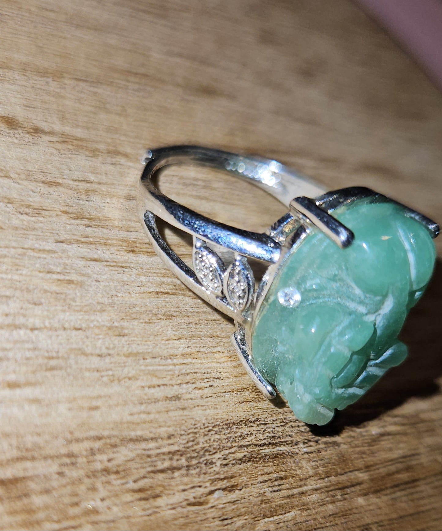 Jade PiXiu 925 Ring