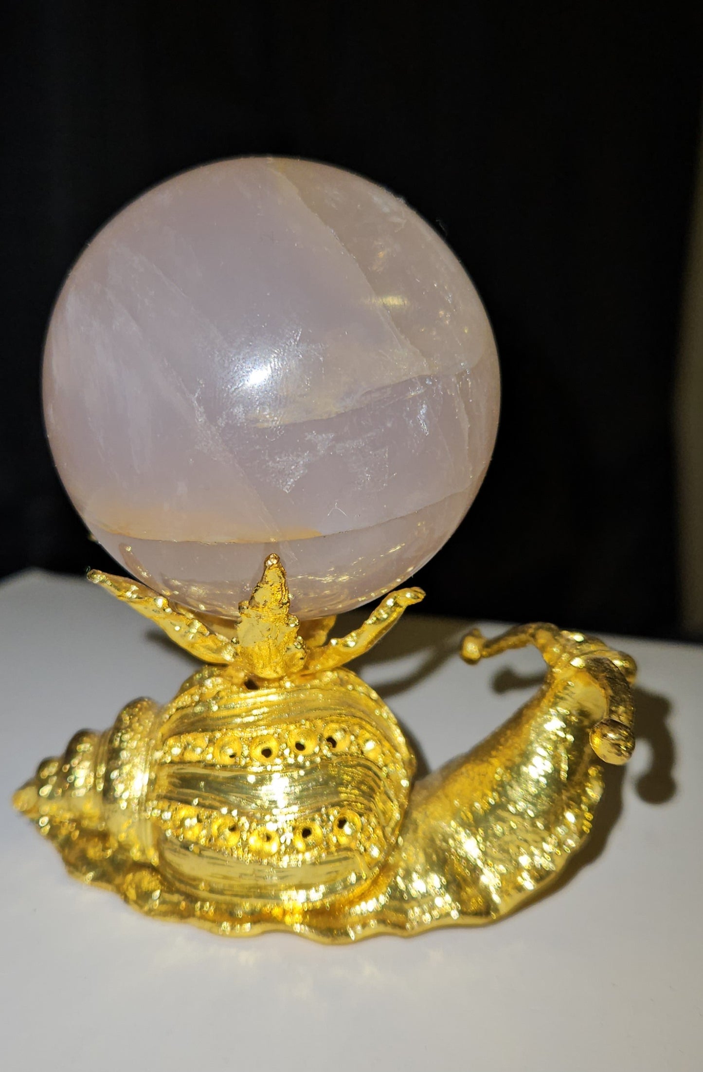 Snail Trinket Sphere Holder