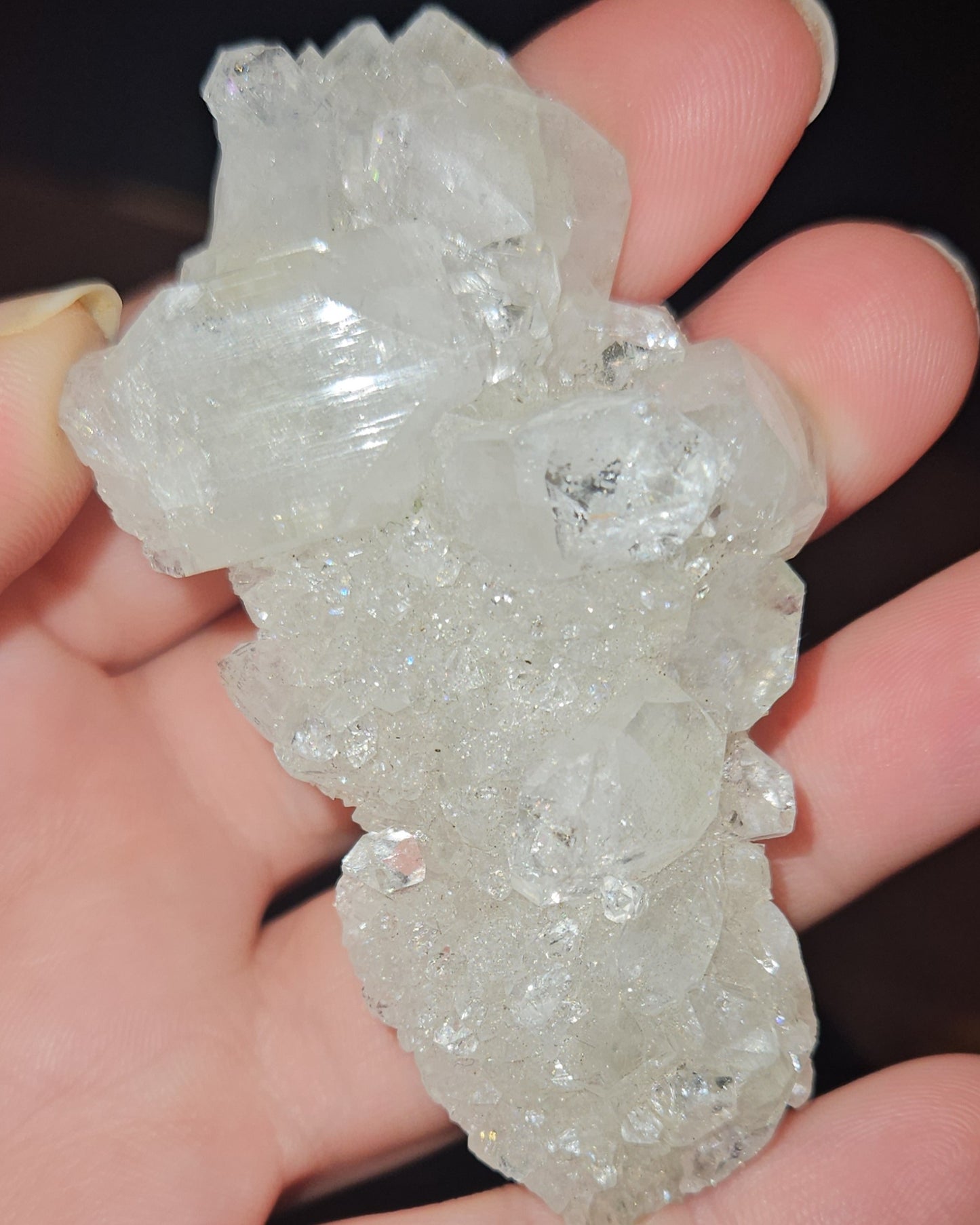 Apophyllite Cluster