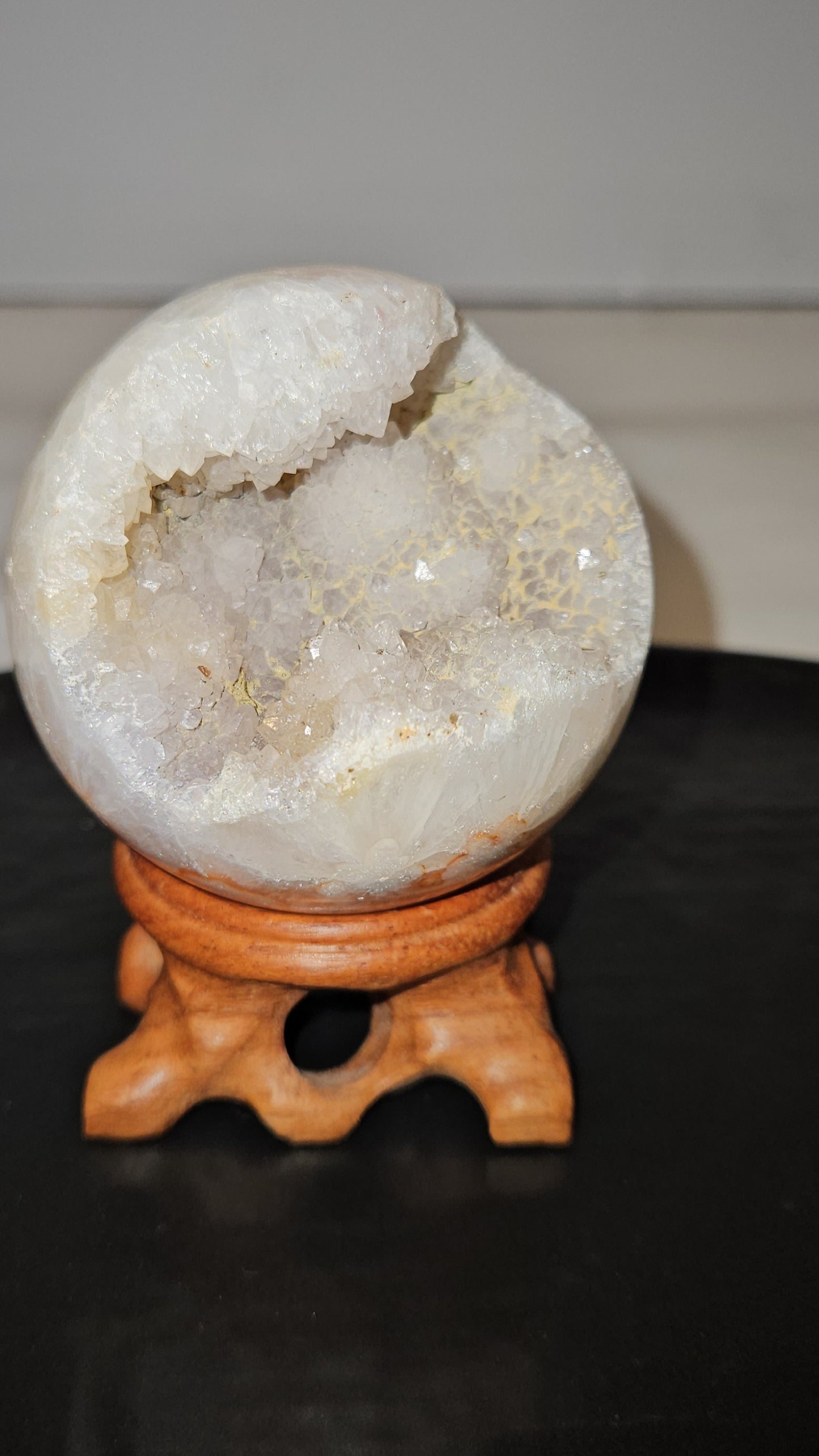 Pink Amethyst Druzy Sphere