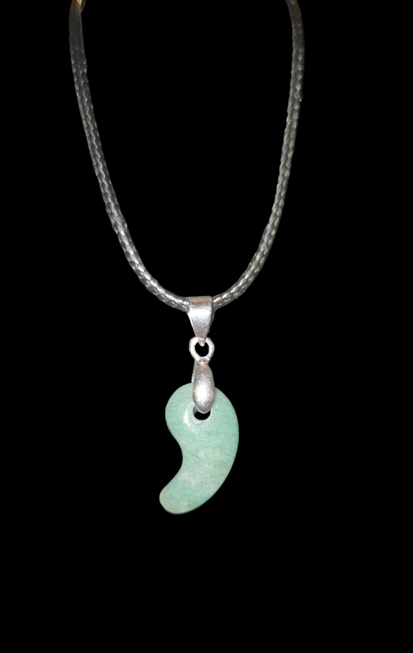 Green Adventurine Chili Pepper Necklace