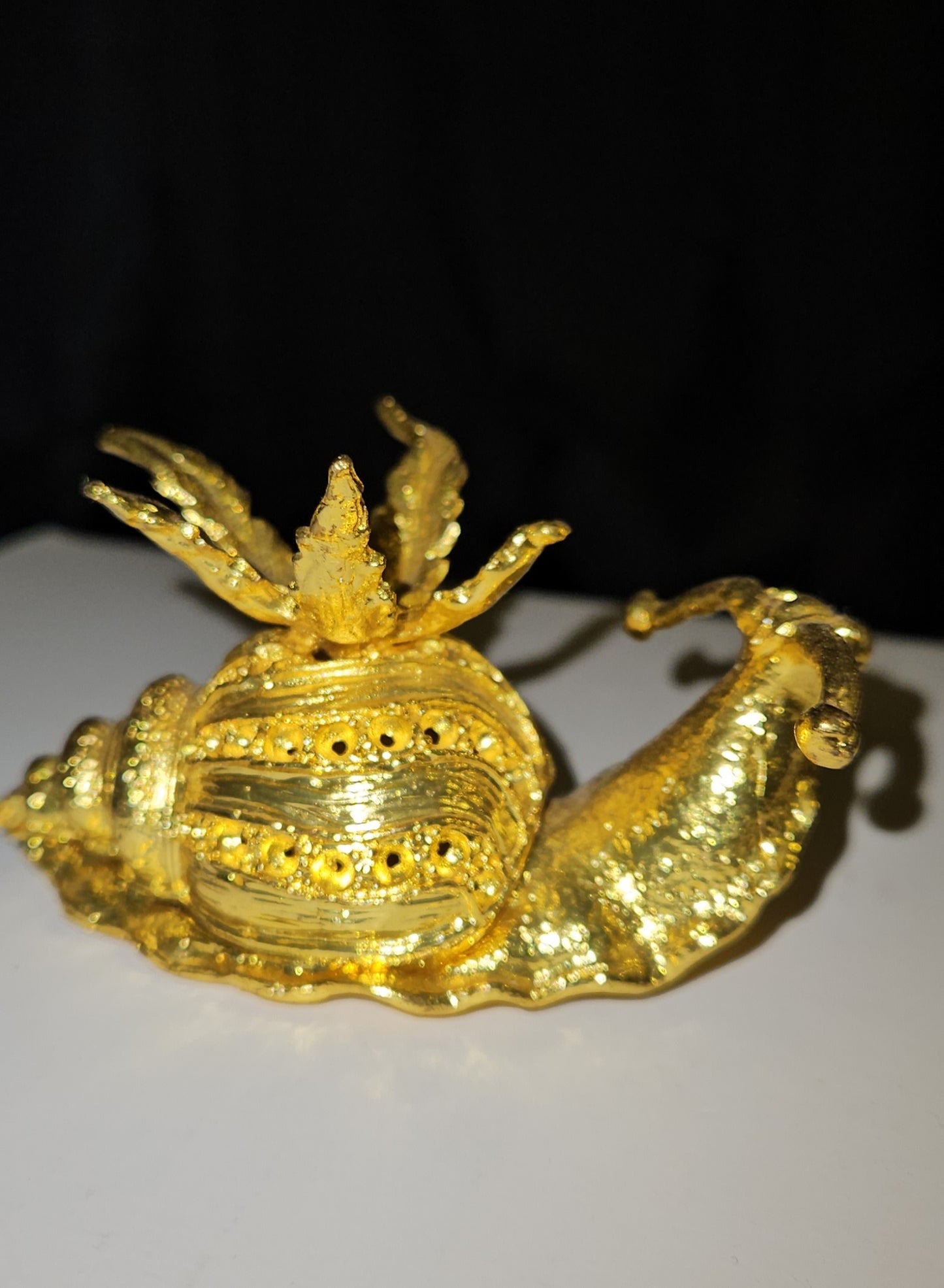 Snail Trinket Sphere Holder