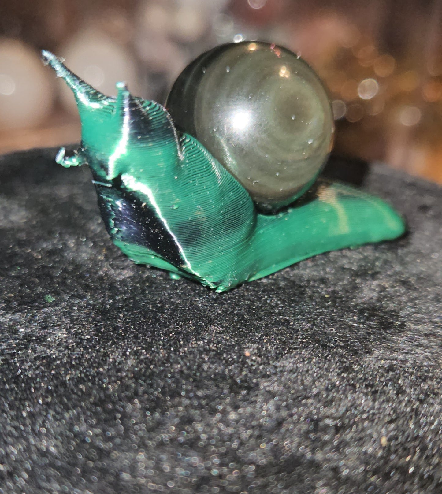 Snail Holder & Sphere (3D Printed )