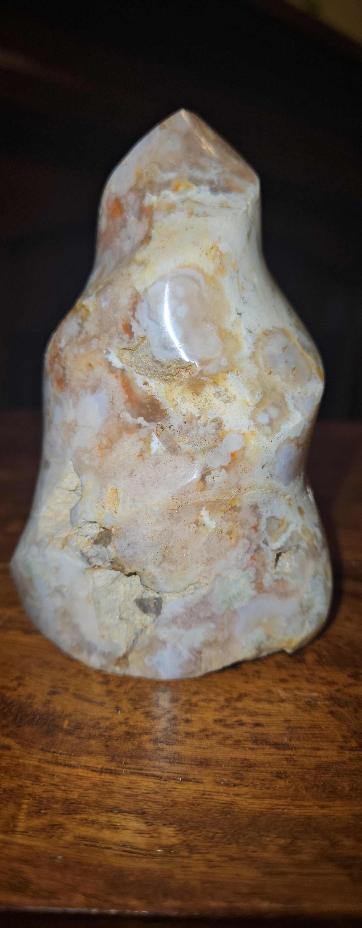 Flower Agate Flame