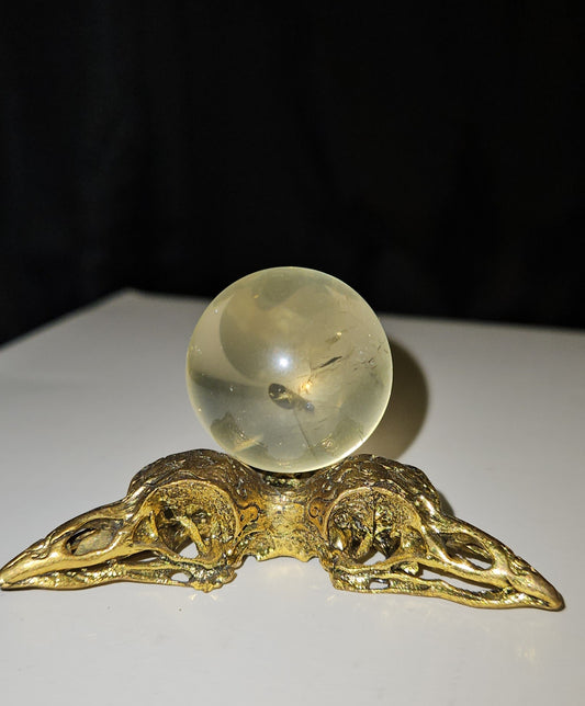 Raven Skull Sphere Stands