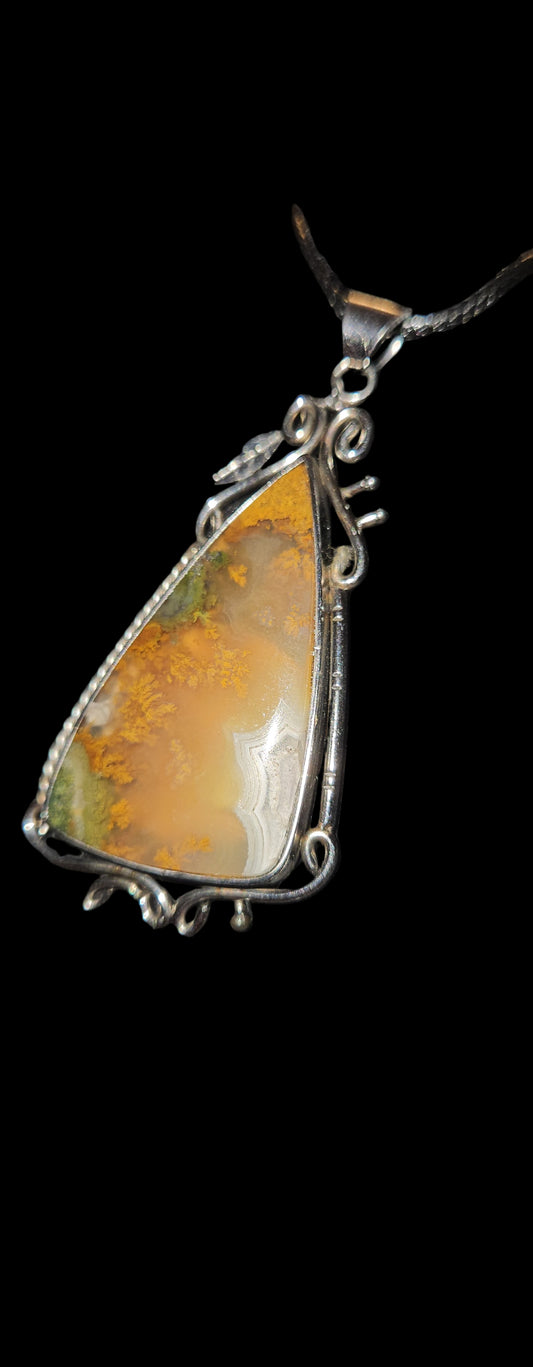 Moss Agate Necklace