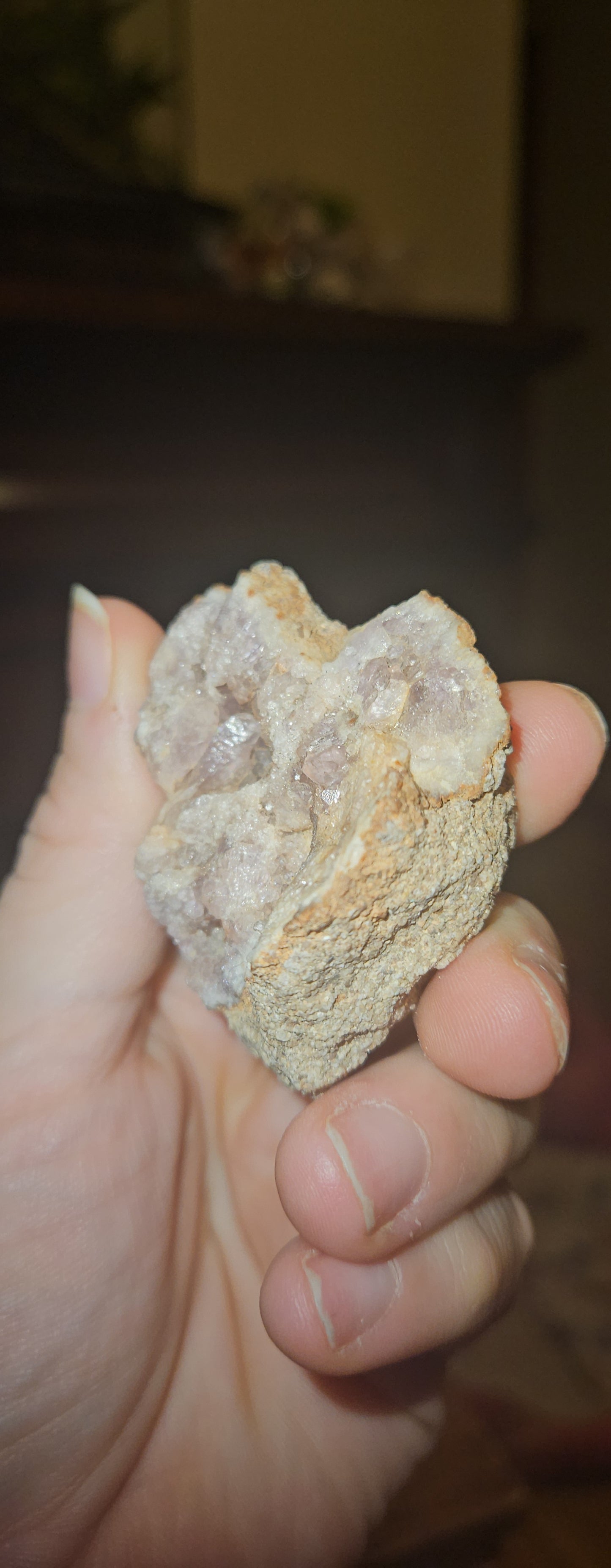Pink Amethyst Geode