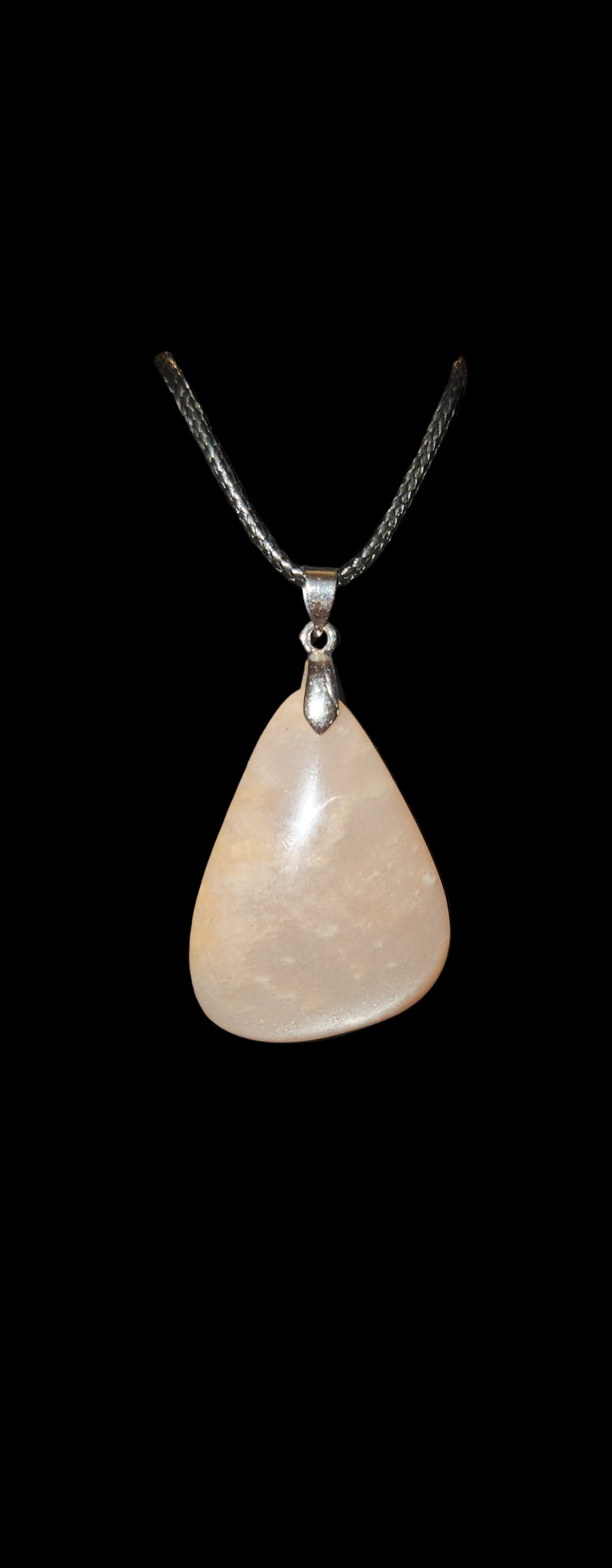 Peach Moonstone Necklace