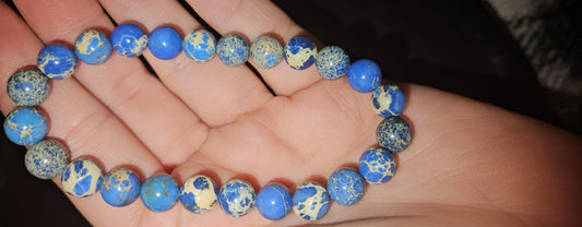 Blue Imperial Jasper Bracelet