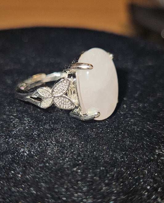 Rose Quartz Ring