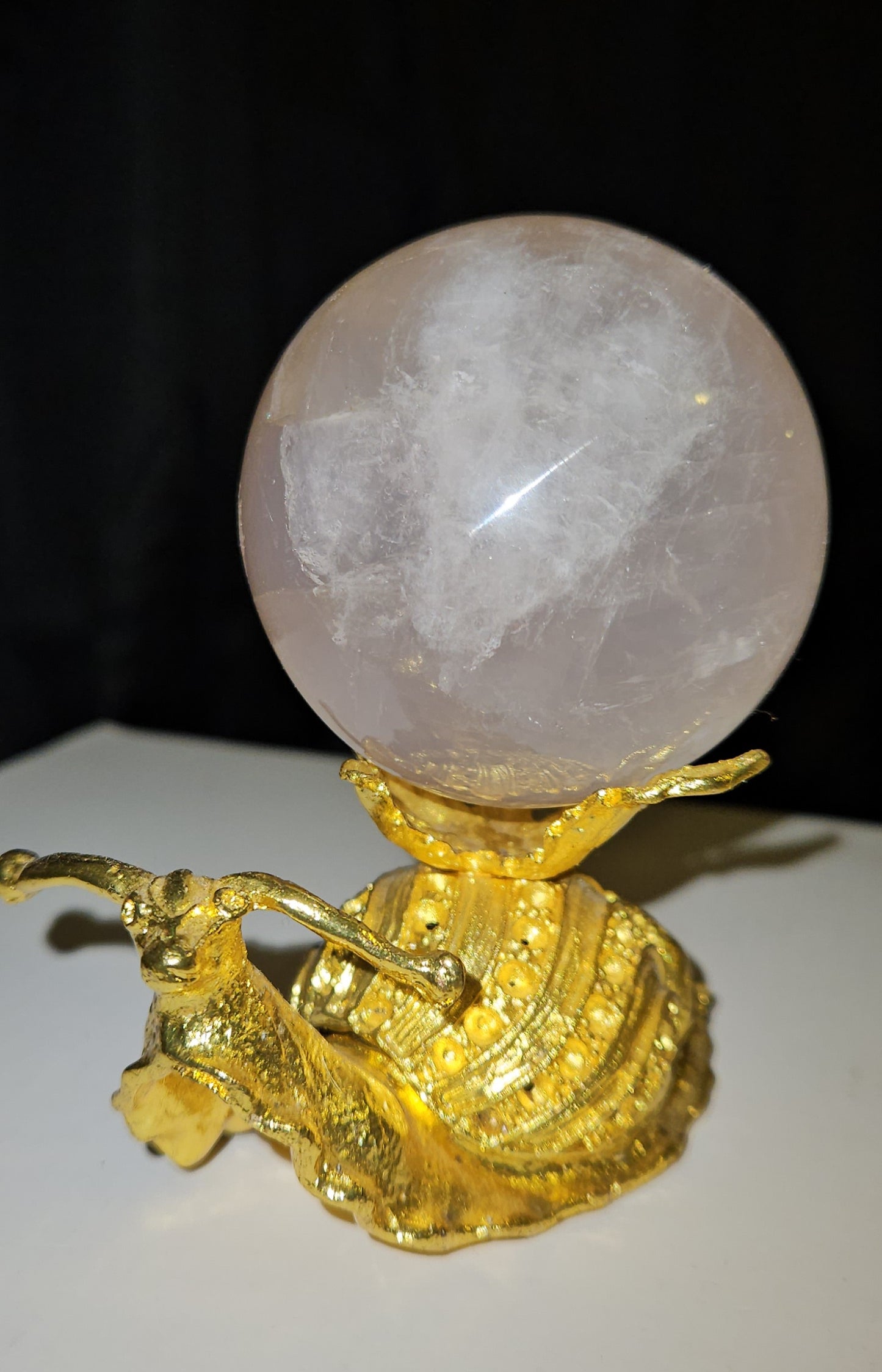 Snail Trinket Sphere Holder