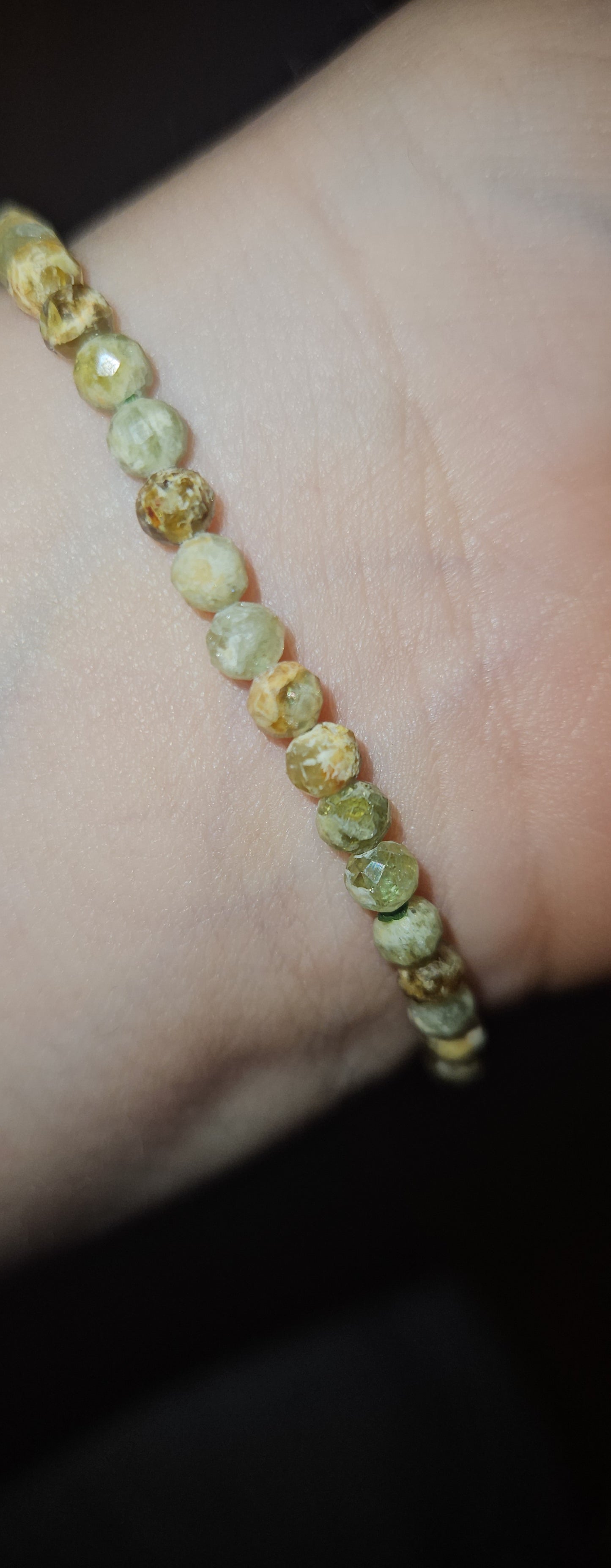 Tsavorite Faceted Bracelet