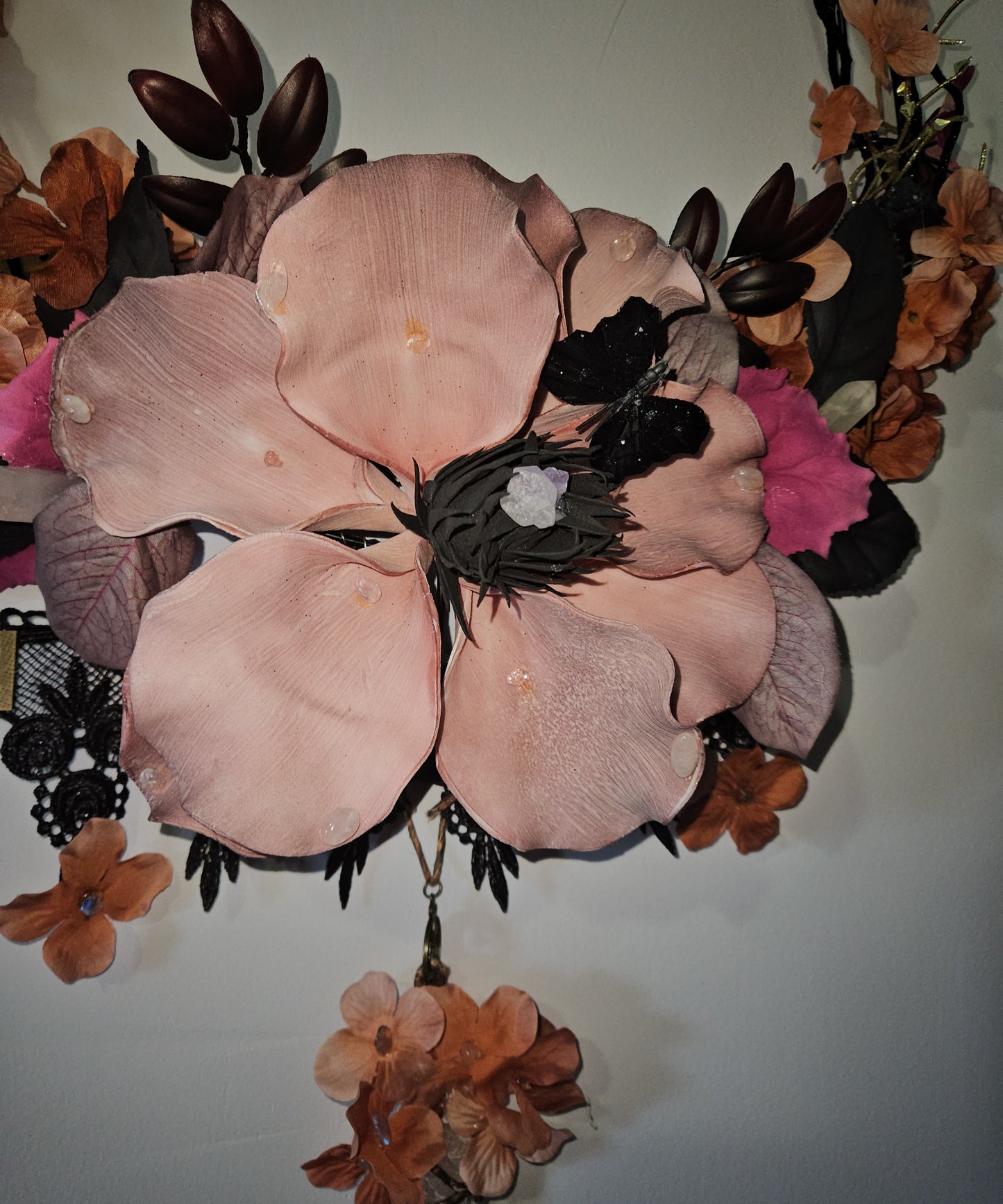 Pastel Goth Wreath