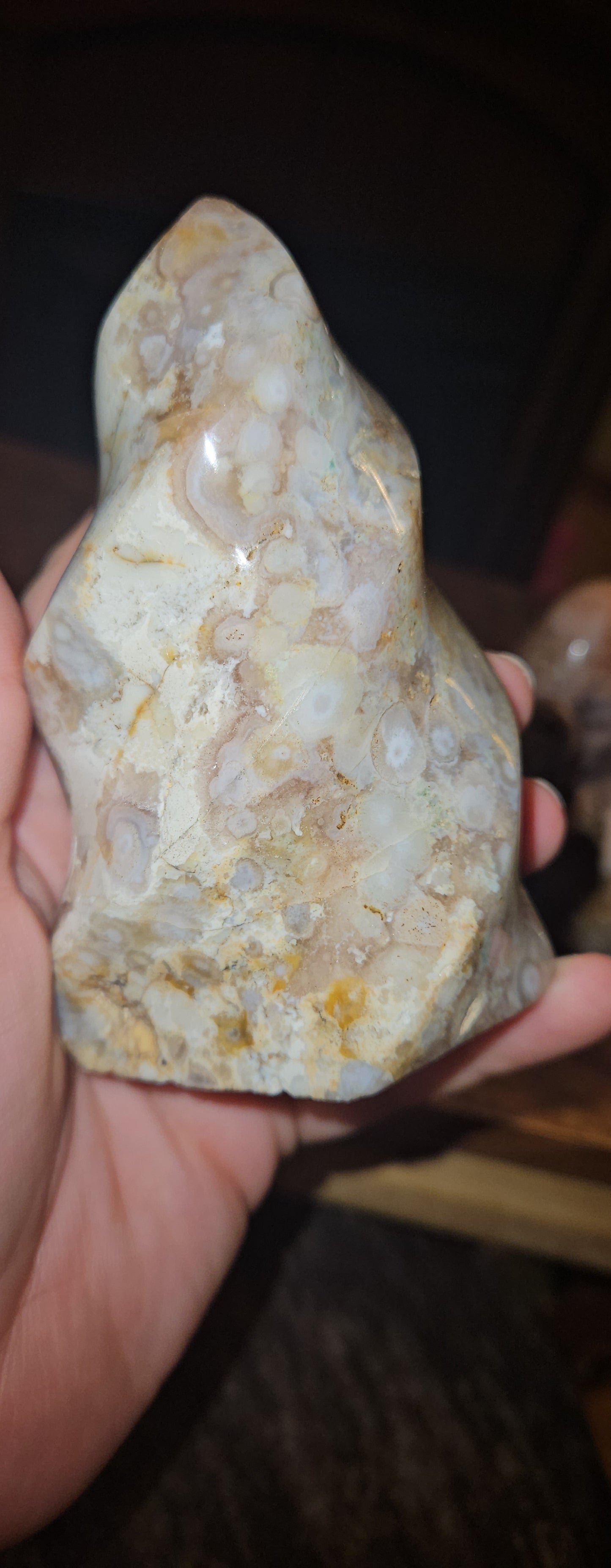 Flower Agate Flame