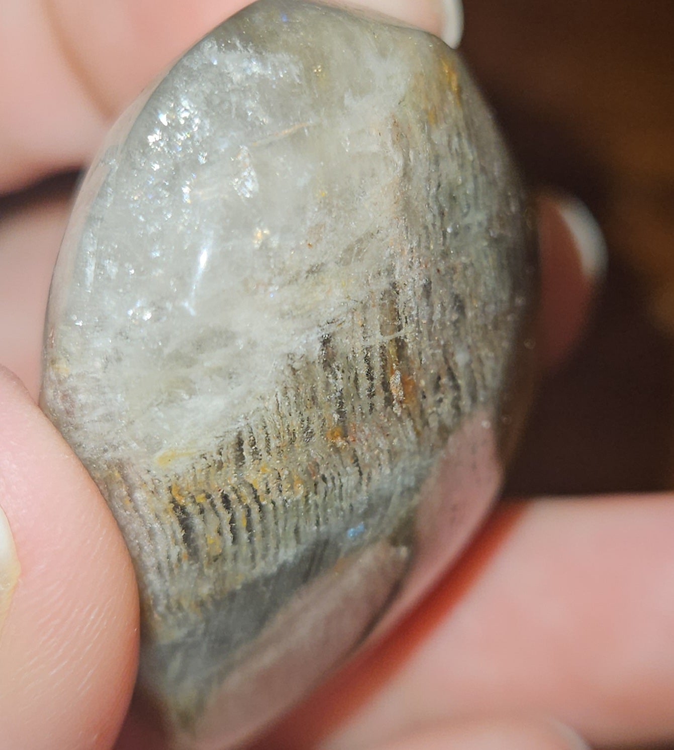 Garden/Phantom Quartz Heart