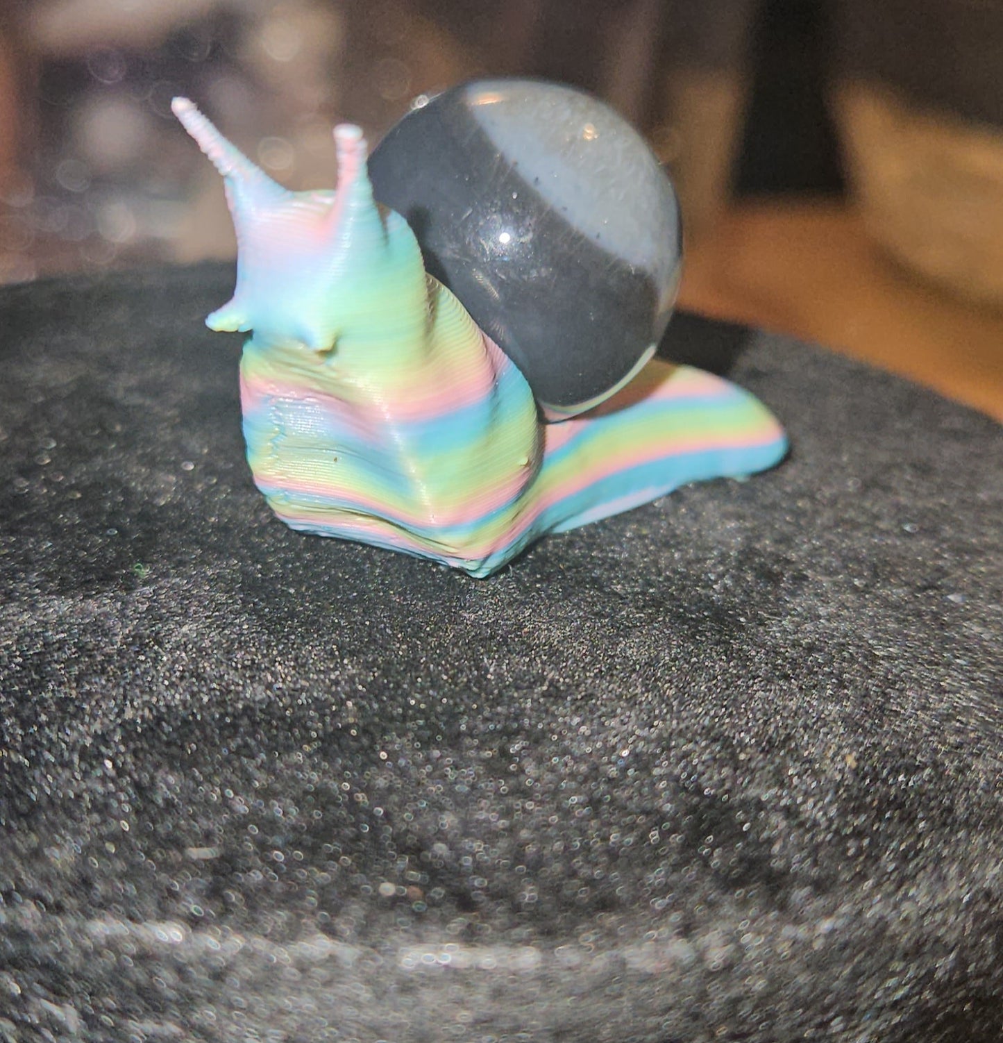 Snail Holder & Sphere (3D Printed )